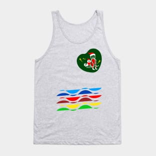 Santa fe with dog Tank Top